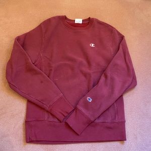 Burgundy Champion Sweatshirt